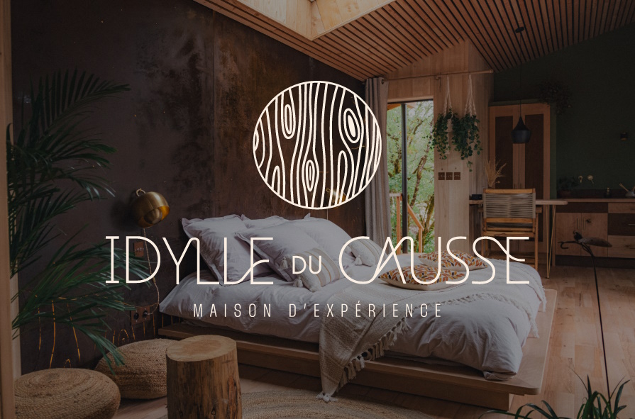 Illustration du projet Identité visuelle et site web pour Idylle du Causse